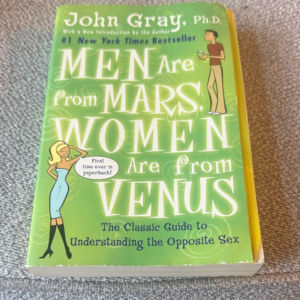 Men Are from Mars, Women Are from Venus Book